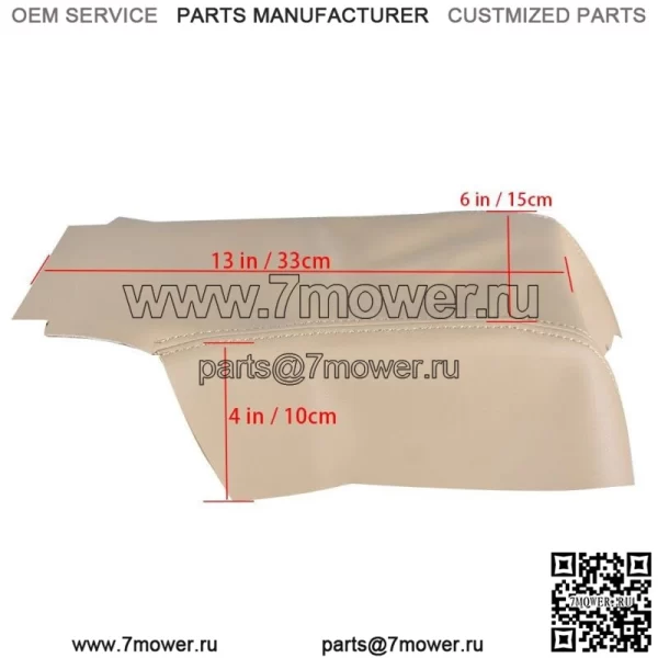 Кожаная крышка подлокотника на крышке центральной консоли для Range Rover Sport 2006-2012 2013 гг. - Image 4
