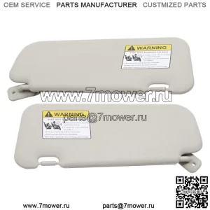 Для Mazda3 2010 2011 2012 2013 солнцезащитный козырек со стороны водителя и пассажира, серая пара