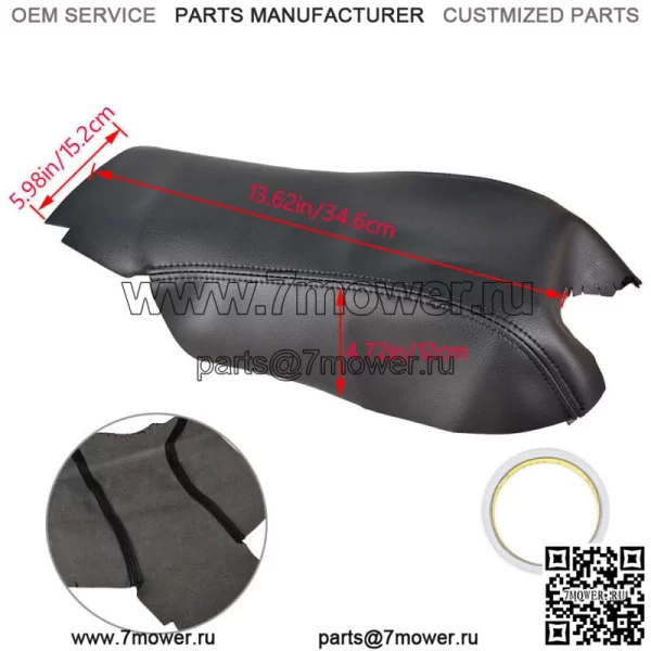 Для 2006-2012 2013 Range Rover Sport крышка центральной консоли подлокотник черная крышка - Image 4