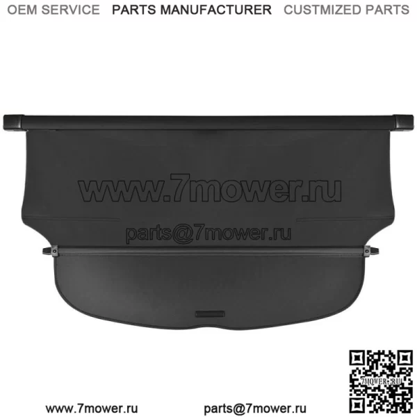 Подходит для Honda CRV 2017-2019, выдвижная крышка багажника, защитный чехол для багажника, черный - Image 3