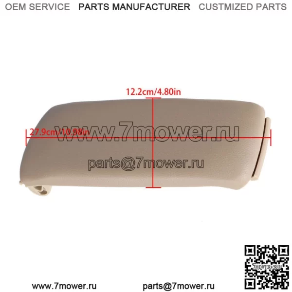 Кожаный подлокотник, крышка консоли центрального ящика для Audi A6 C5 99-05 05-08 A4 B7 - Image 4