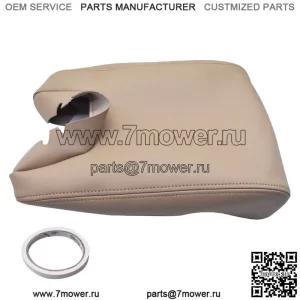 Для 2009-2013 2014 Acura TL крышка центральной консоли подлокотник коричневая виниловая кожа