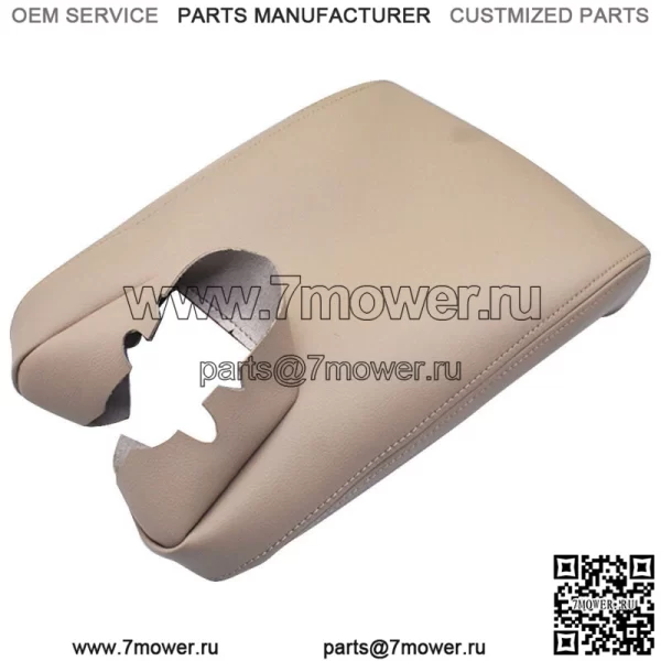 Для 2009-2013 2014 Acura TL крышка центральной консоли подлокотник коричневая виниловая кожа - Image 2