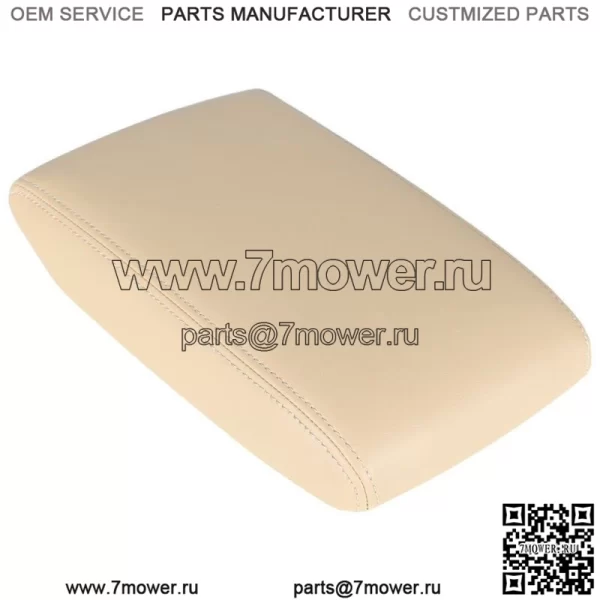 Бежевая крышка подлокотника передней консоли с фурнитурой для Toyota Highlander 2008-13 гг. - Image 4