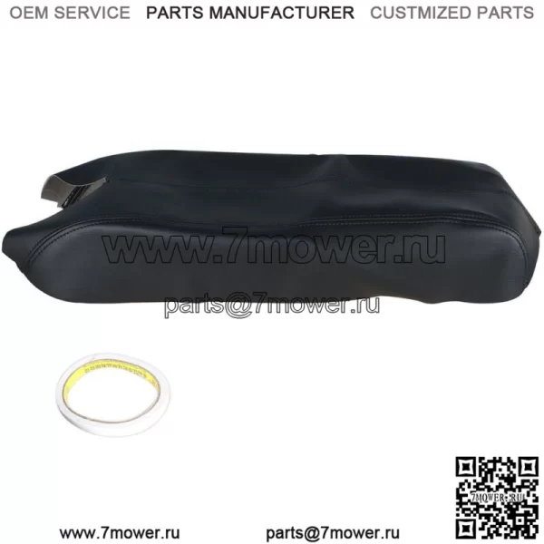 Подходит для 2007-11 12 Acura RDX, крышка передней центральной консоли, подлокотник, черная кожа - Image 4