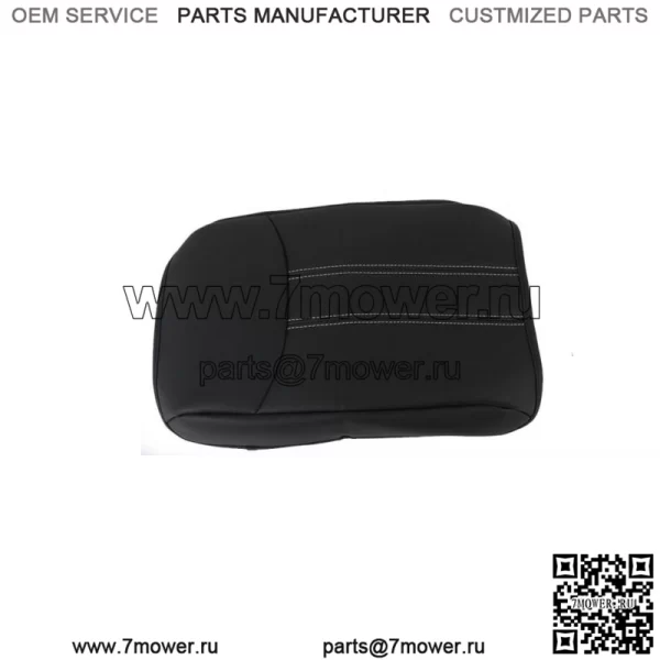 Накладка на центральную консоль, чехол на подлокотник для Honda Pilot 2023-2024, кожаный, черный, новый