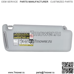 Для Toyota Highlander 04-06 07 солнцезащитный козырек водителя без косметического светильника серая ткань