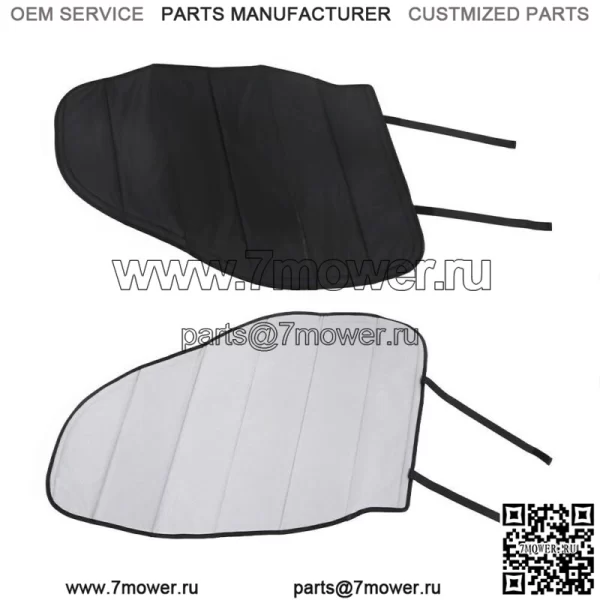 2 * затемняющие чехлы на окна передних дверей на Ford Transit Van Silvery 2015-2022 гг. - Image 3