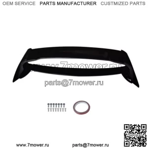 Спойлер багажника, крыло для Honda Civic Sedan Mugen Style 2006-2011, глянцевый черный ABS