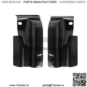 Для 2009-2014 Ford F-150 Crew Cab Стальные углы кабины, 4-дверная пара, замена черного цвета