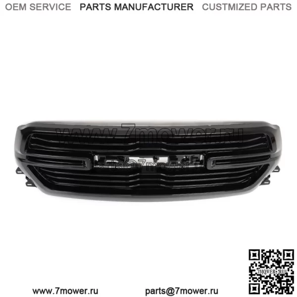 Верхняя решетка передней сетки для Dodge Ram 1500 Gloss Black 2019-2023 гг. 68366528AH - Image 3