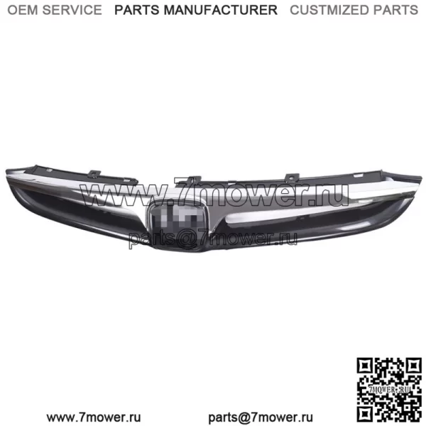 НОВИНКА для HONDA ACCORD 4dr Sedan 2006-2007 годов, решетка переднего бампера с хромированным молдингом
