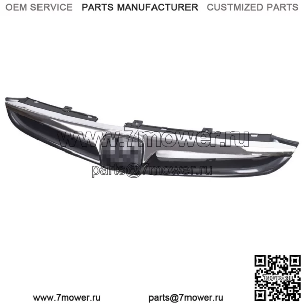 НОВИНКА для HONDA ACCORD 4dr Sedan 2006-2007 годов, решетка переднего бампера с хромированным молдингом - Image 3