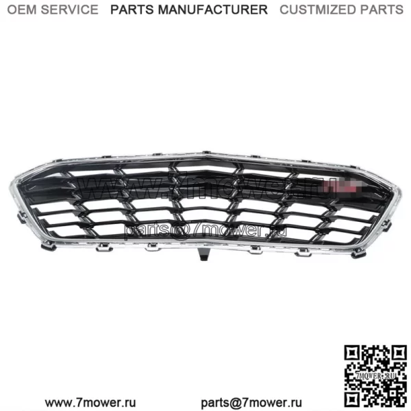 Подходит для решетки переднего бампера Chevy Chevrolet Cruze 2016-2019 84009674, черный - Image 3