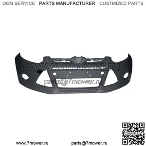 Грунтованная крышка переднего бампера, подходящая для 2012 2013 2014 Ford Foc Sedan с буксировочным отверстием