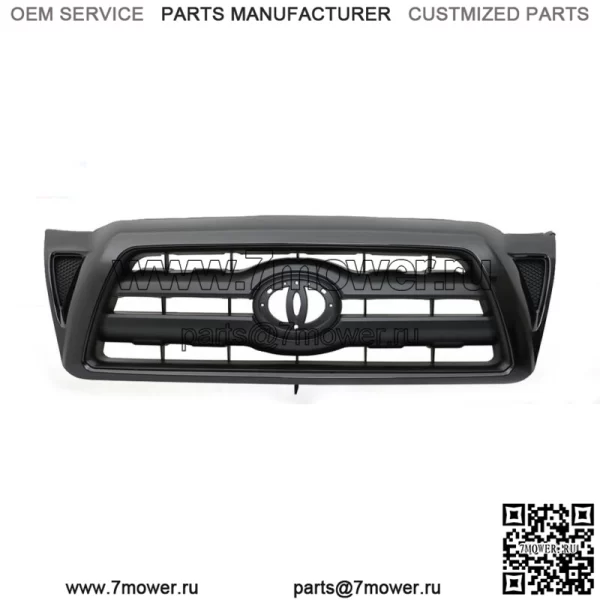 Решетка переднего бампера 5310004350 для Toyota Tacoma Bright Black Web 2005-2011 гг., новая