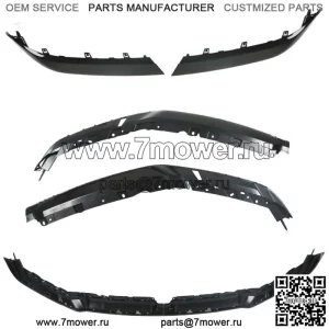 Молдинг верхней решетки для Ram 1500 6BT18TZZAJ 2019-2022 гг., черный АБС-пластик