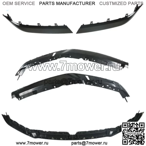 Молдинг верхней решетки для Ram 1500 6BT18TZZAJ 2019-2022 гг., черный АБС-пластик