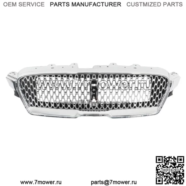 Для 2017-2019 Lincoln MKZ верхняя решетка переднего бампера никелированная HP5Z-8200-AA - Image 2