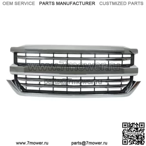 Для Chevrolet Silverado 1500 2016-2018 гг. Решетка переднего бампера хром 84056776