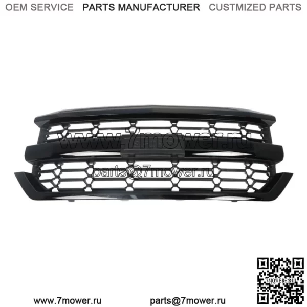 Для 2016 2017 2018 Chevrolet Silverado 1500 Передняя решетка GM1200756C Черный