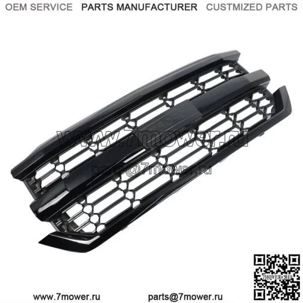 Для 2016 2017 2018 Chevrolet Silverado 1500 Передняя решетка GM1200756C Черный - Image 3