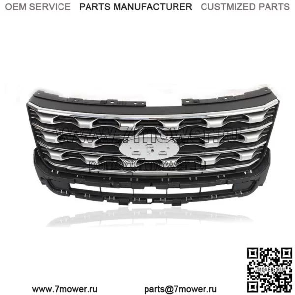 Хромированная решетка переднего бампера Ford Explorer 2016 2017 FB5Z8200AC FO1200577C