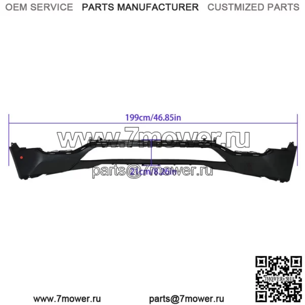 Пластиковая крышка переднего нижнего бампера для GMC Acadia 84261210 2017-2019 гг. - Image 2