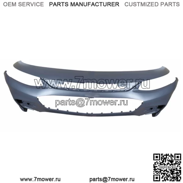 GM1000999 Грунтованная пластиковая крышка переднего бампера для Chevy Malibu 2016 2017 2018 годов