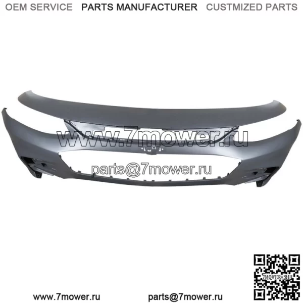 GM1000999 Грунтованная пластиковая крышка переднего бампера для Chevy Malibu 2016 2017 2018 годов - Image 3