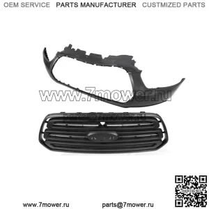Верхняя крышка переднего бампера + решетка черного цвета для Ford Transit 150 250 350 2015-2019 гг.