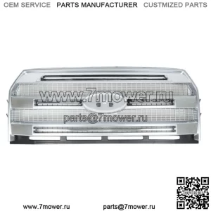 Решетка переднего бампера для Ford F-150 2015-2017 Chrome без датчиков парковки