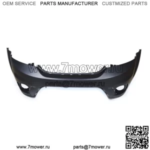 Накладка на передний бампер грунтованная, подходит для Dodge Journey Sport 2011-18 с отверстиями для противотуманных фар