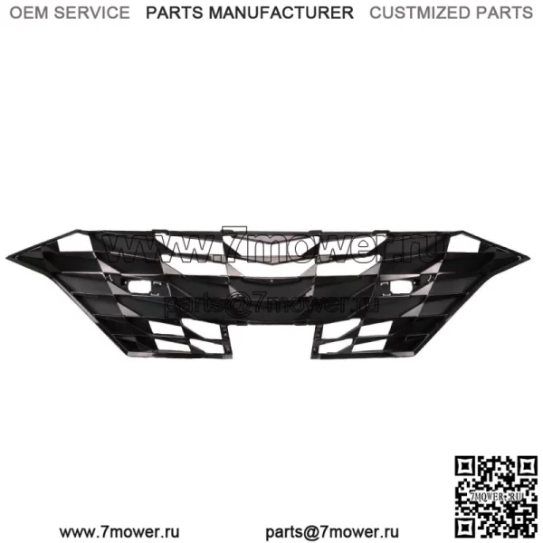 Решетка переднего бампера для Hyundai Elantra 86351AA000 2021-2022 гг., черная и хромированная - Image 2