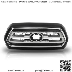 Решетка переднего бампера матовая черная, подходит для Toyota Tacoma 2021-2020 2021 53101-04080