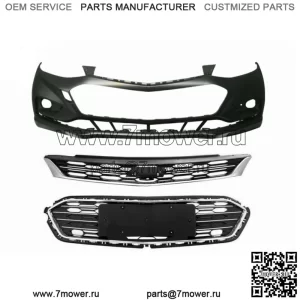 Передняя верхняя и нижняя решетка и крышка переднего бампера для Chevy Cruze 2016 2017 2018