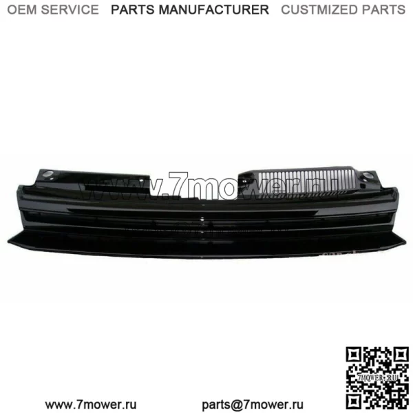 Для Vw Golf MK6 2010 2011 2012 2013 решетка переднего черного бампера без базы с логотипом