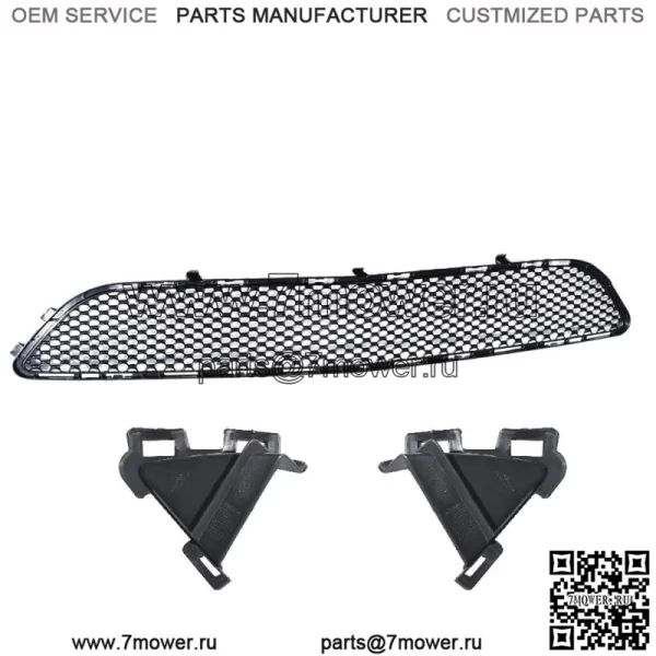 Для Mercedes-Benz C-Class AMG W204 07-11 решетка переднего бампера, сетка, нижняя - Image 3