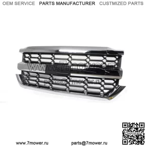Передняя верхняя решетка для Chevy Silverado 1500 2016 2017 2018 2019 Chrome 84602489