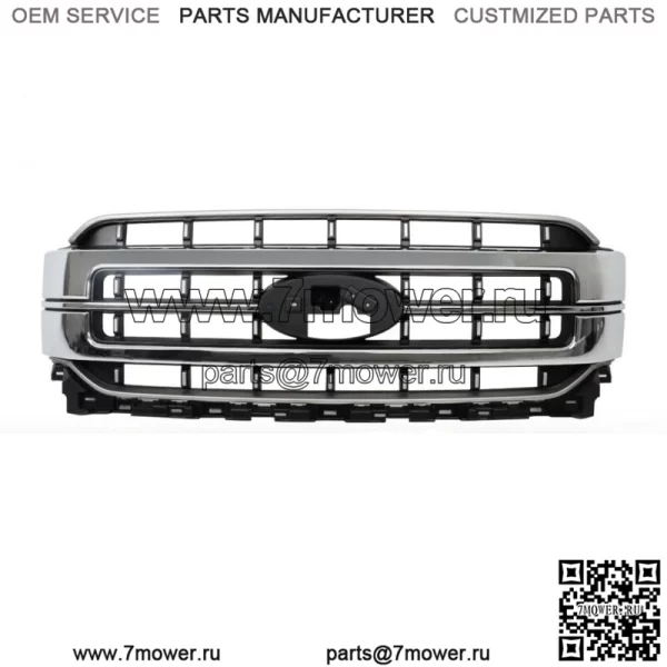 Верхняя решетка переднего бампера для Ford F150 Chrome ML3Z-8200-FA 2021-2023 гг.