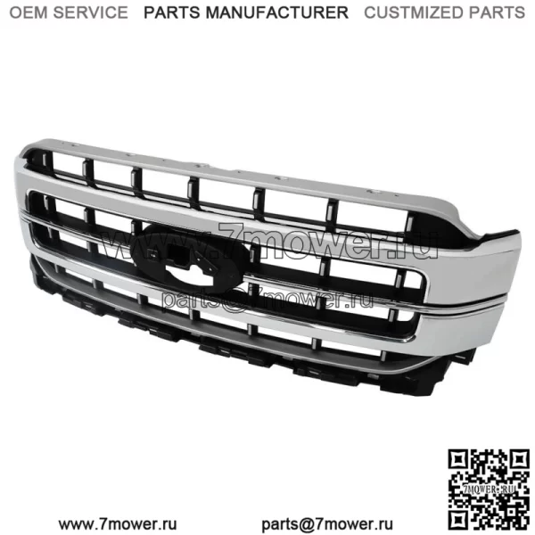 Верхняя решетка переднего бампера для Ford F150 Chrome ML3Z-8200-FA 2021-2023 гг. - Image 2