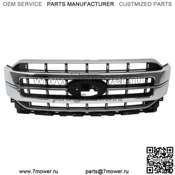 Верхняя решетка переднего бампера для Ford F150 Chrome ML3Z-8200-FA 2021-2023 гг. - Image 3