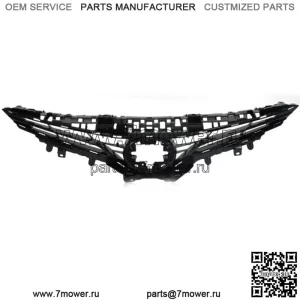 5311106F30 Верхняя решетка переднего бампера для Toyota Camry LE XLE 2021-2022 гг., черная
