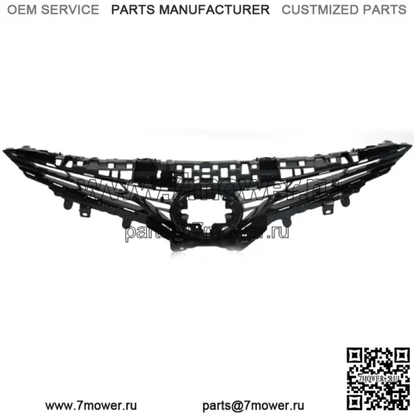 5311106F30 Верхняя решетка переднего бампера для Toyota Camry LE XLE 2021-2022 гг., черная