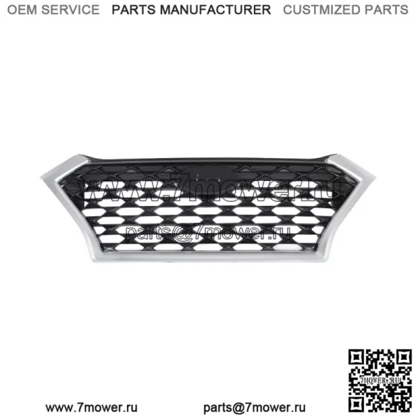 Решетка переднего верхнего бампера для Hyundai Tucson 2019 2020 2021 в сборе 86350-D3500 - Image 2