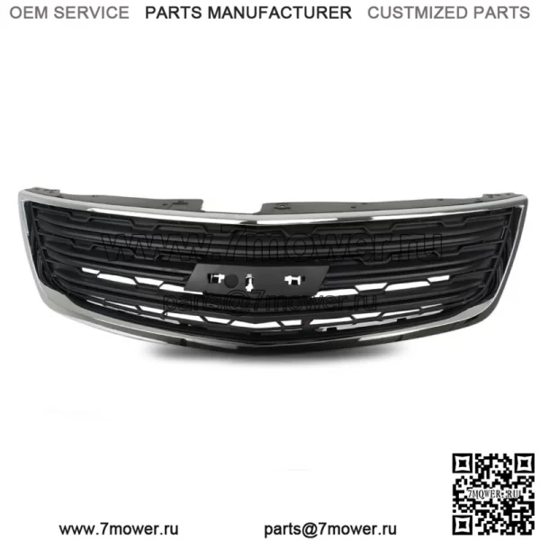 Верхняя решетка переднего бампера для Chevrolet Traverse 2013 2014-2017 годов с хромированным молдингом