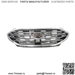 Хромированная решетка переднего верхнего бампера для Ford Edge KT4B-8200-AK 2019-2022 гг.