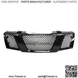 Для Nissan Frontier 2005-2008 годов, черная сетка, передний капот, верхняя решетка бампера