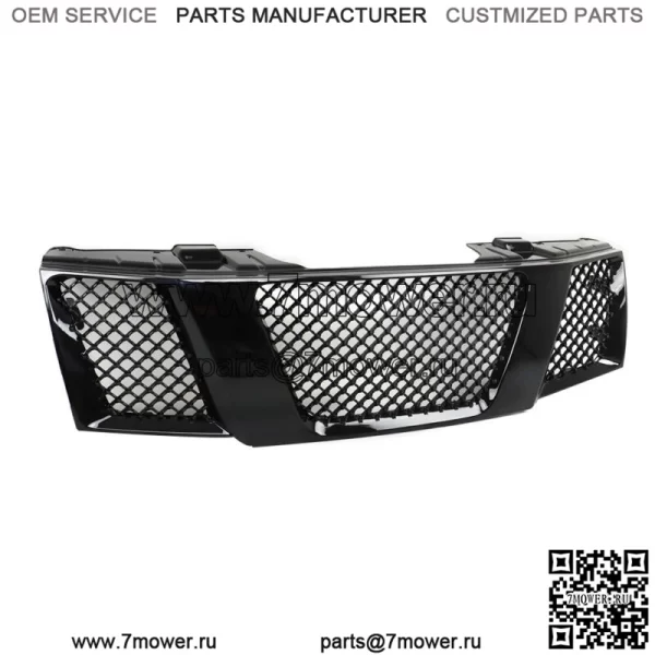 Для Nissan Frontier 2005-2008 годов, черная сетка, передний капот, верхняя решетка бампера - Image 2