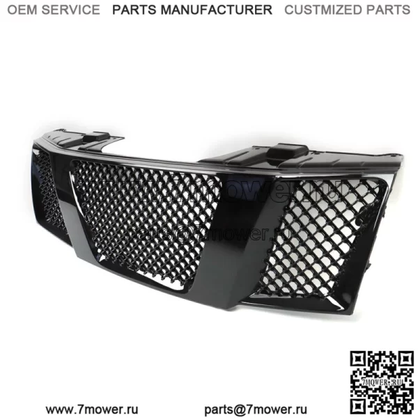 Для Nissan Frontier 2005-2008 годов, черная сетка, передний капот, верхняя решетка бампера - Image 3